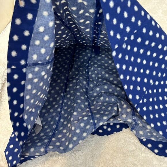 Boden‎ Womens Blue Lapis Spot Star Pattern Sabina Midi Dress. US Size 4 - Picture 7 of 7